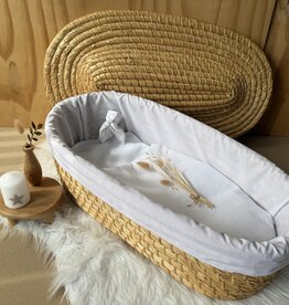 Roggestro - Wit 60 cm