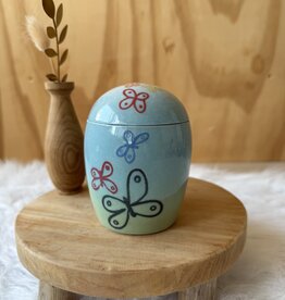 Urn Gekleurde vlinders