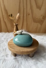 Urn Mint met vogeltje