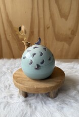 Urn Lichtblauw met maantjes