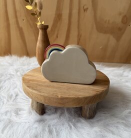 Urn Wolk met regenboog