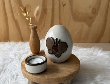 Urn Vlinder Taupe