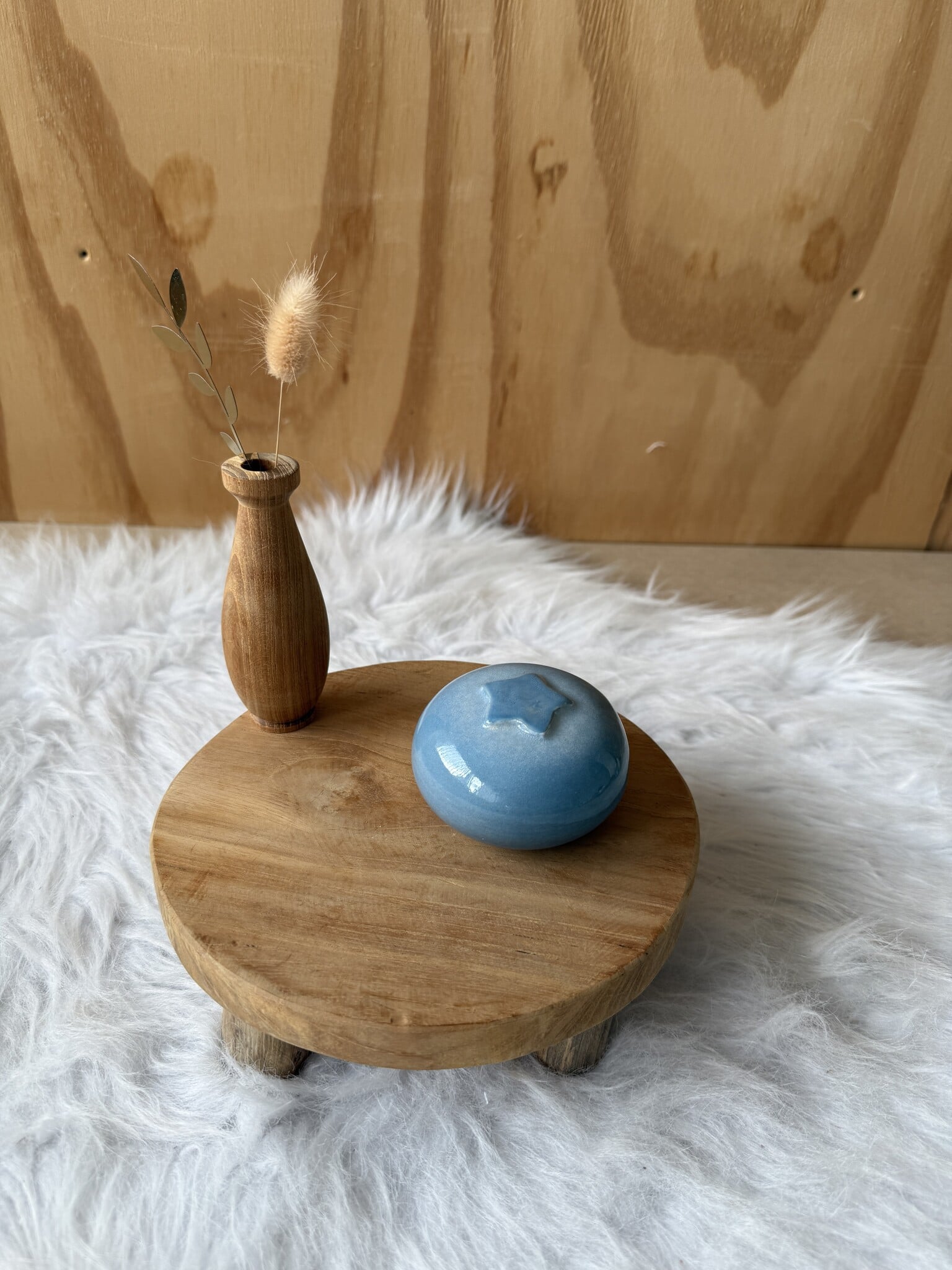 Urn Vergeet-me-nietje,  ster blauw