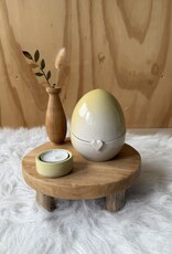 Urn Lichtgeel met hartje