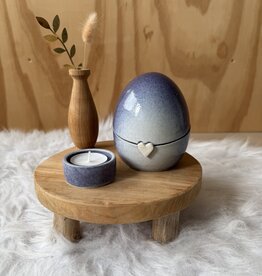 Urn Paars met hartje