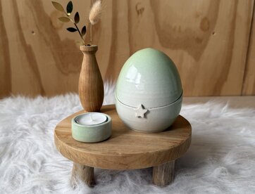 Urn Groen met sterretje