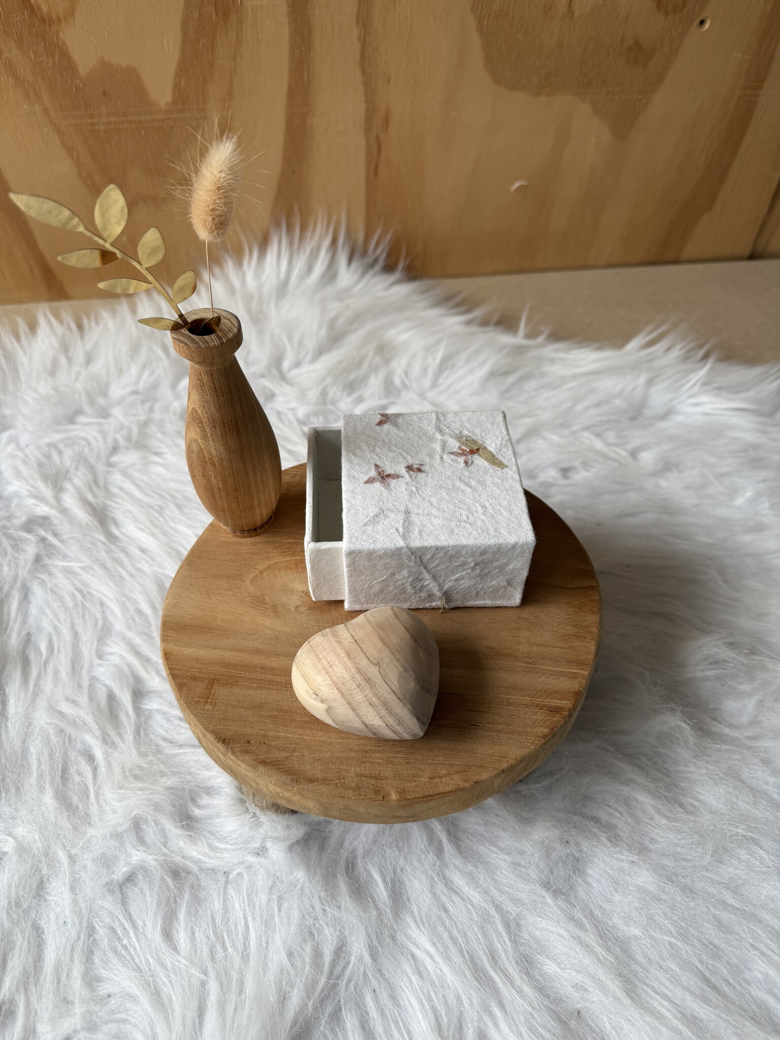Knuffelhartje hout