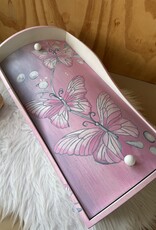 Hout - Stil Roze Vlinder