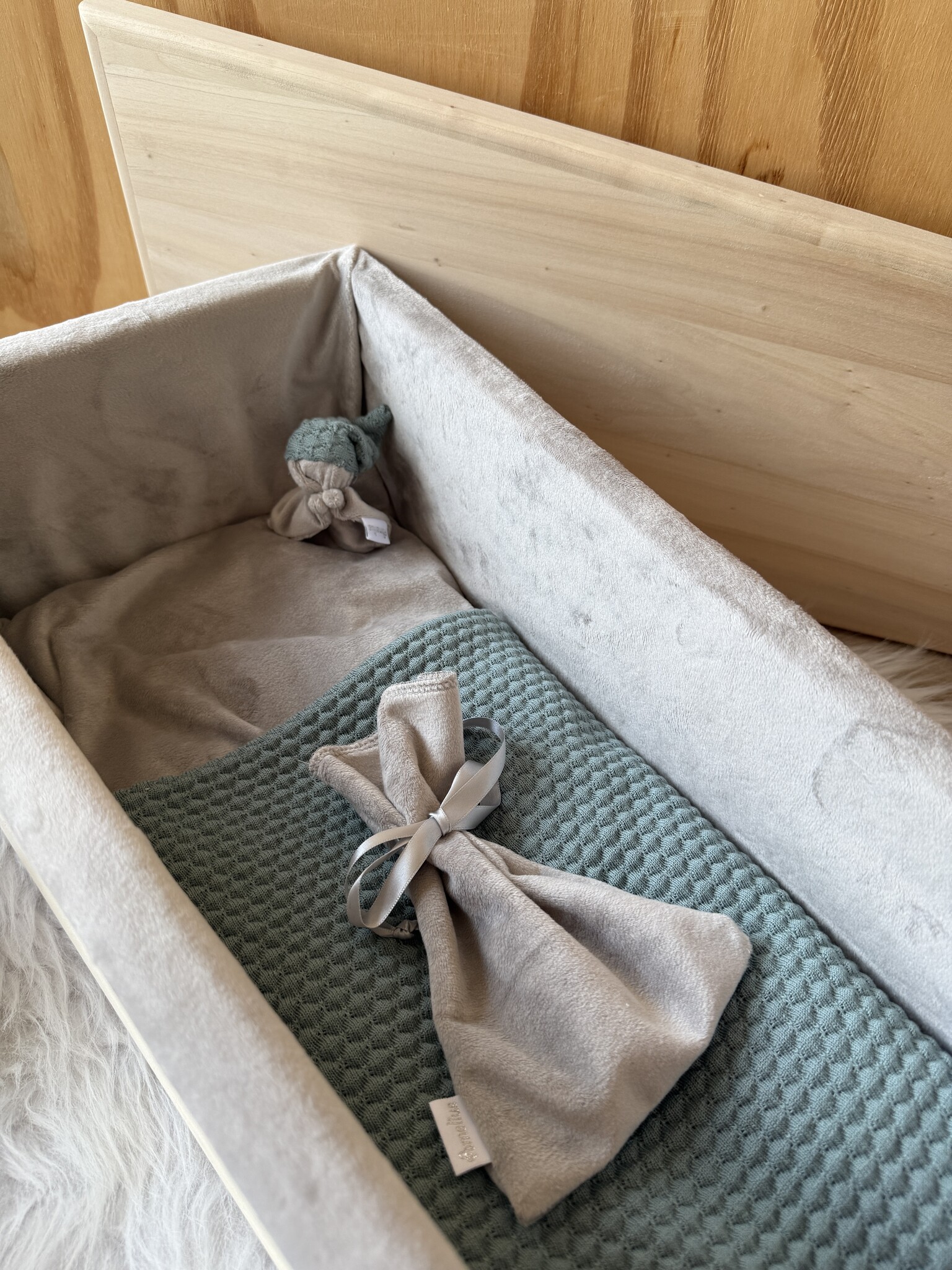 Houten kistje Sky Stonegreen