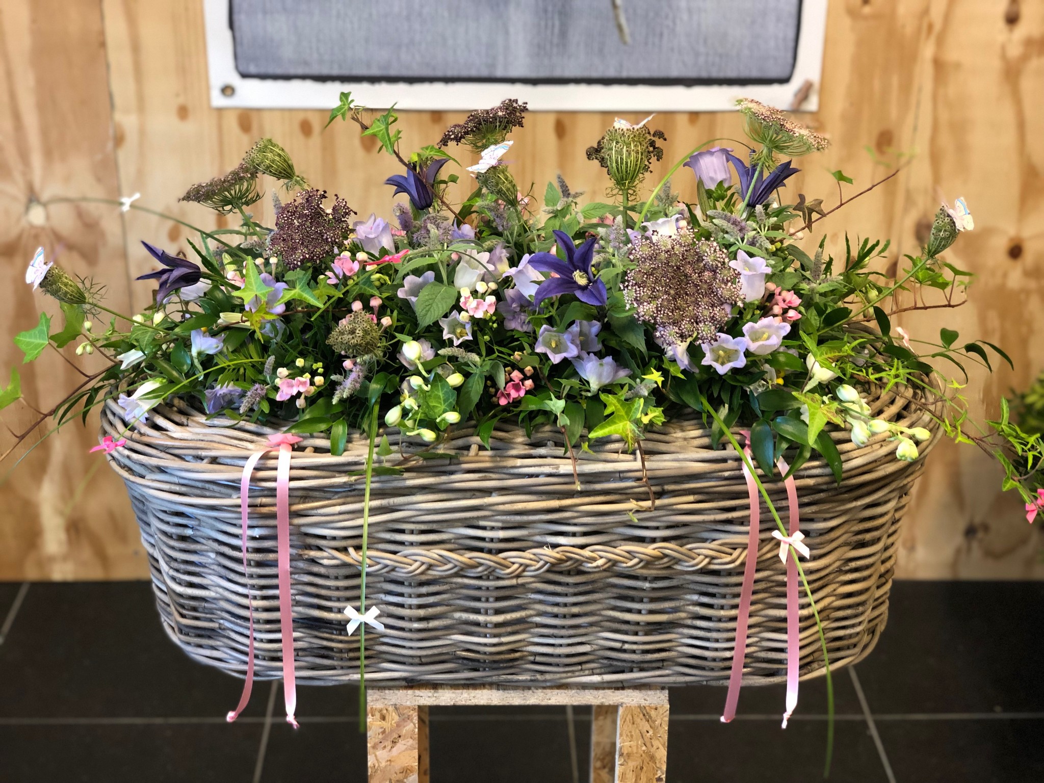 Grijs Rotan - Geranium