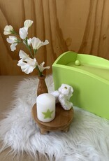 Hout Stil Groen - 60 cm