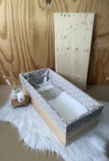 Houten kistje Sterrebloem