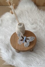 Vlindertjes Blauw 13 cm