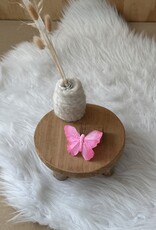 Vlindertje Roze 9 cm