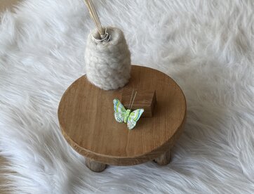 Vlindertje Groen 5 cm