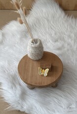 Vlindertjes Geel 5 cm