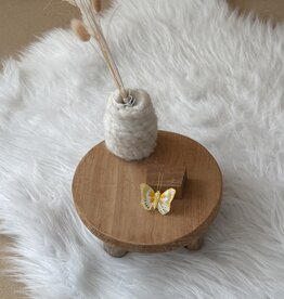 Vlindertje Geel 5 cm
