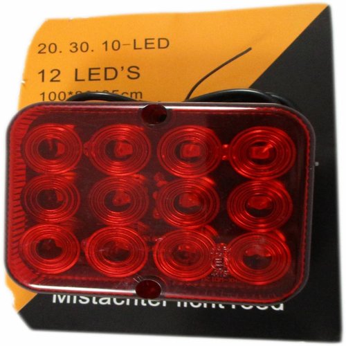 Led mistachterlicht 12 leds E keur