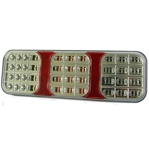Led achterlicht rechthoek wit groot Led achterlicht rechthoek wit groot