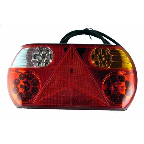 Led achterlicht met driehoek rechts Led achterlicht met driehoek rechts