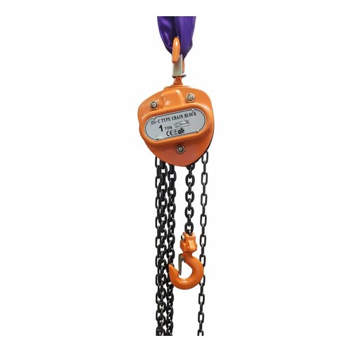 Kettingtakel 1 ton 3 meter klein Kettingtakel 1 ton 3 meter klein
