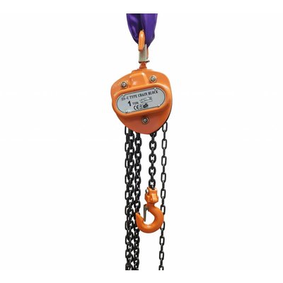 BT takels Kettingtakel 1 ton 6 meter klein