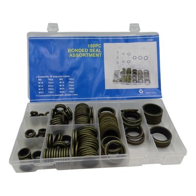 Barntools Assortimentsdoosje ringen multiseals 150 dlg.