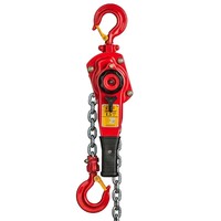 Rateltakel red 0.75 ton, 1.5 meter