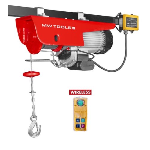 MW tools kabellier 500/999 kg draadloze afstand bediening MW tools kabellier 500/999 kg draadloze afstand bediening