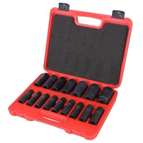 XPTools Krachtdoppenset lang 16dlg 1/2" XPTools Krachtdoppenset lang 16dlg 1/2"