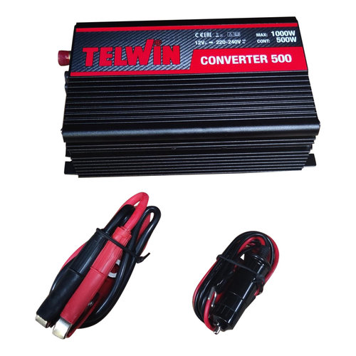 Converter 12V naar 230V 500 W