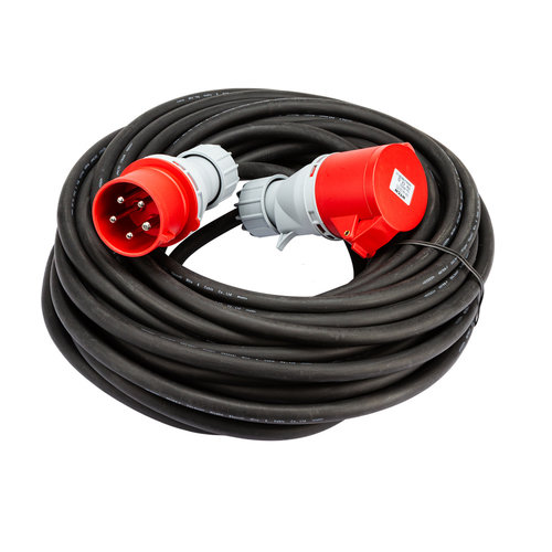 Fluxon Verlengkabel 400V 25m 5G 2,5mm2 Fluxon Verlengkabel 400V 25m 5G 2,5mm2