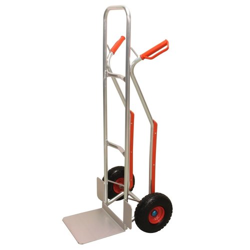 mammuth Steekwagen aluminium 200kg massieve wielen mammuth Steekwagen aluminium 200kg massieve wielen