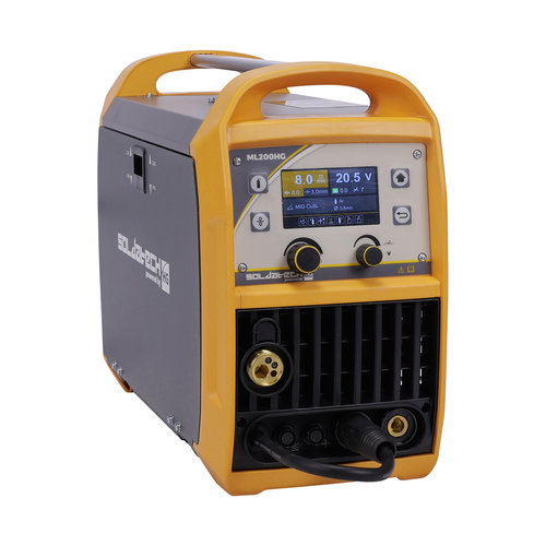 Soldatech MIG MAG lasapparaat synergetisch 200A Soldatech MIG MAG lasapparaat synergetisch 200A