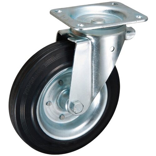 mammuth Zwenkwiel 200 x 30mm rubber mammuth Zwenkwiel 200 x 30mm rubber
