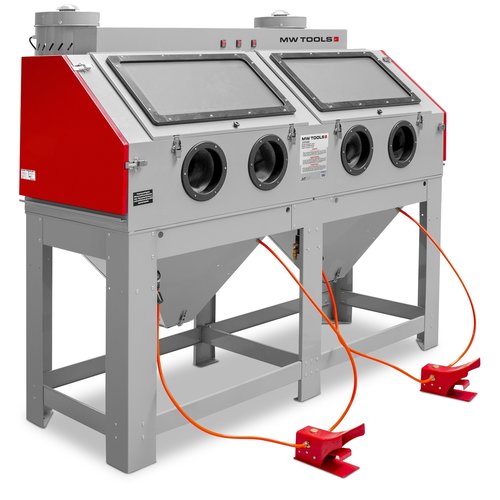 MW tools Zandstraalcabine 880 liter MW tools Zandstraalcabine 880 liter