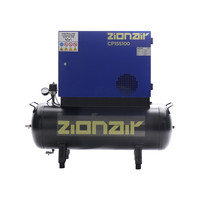 Compressor gedempt 1,5kW 230V   10 bar 100L tank