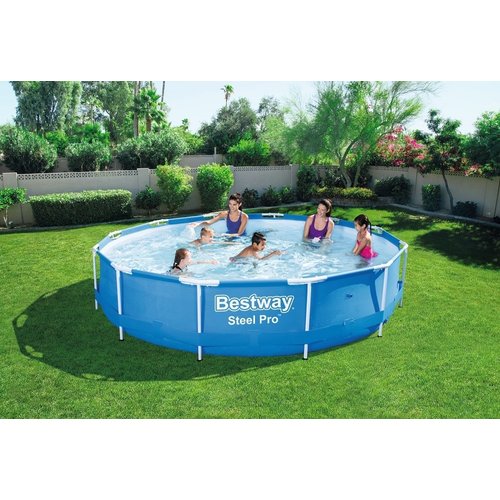 Bestway zwembad steel pro rond 366