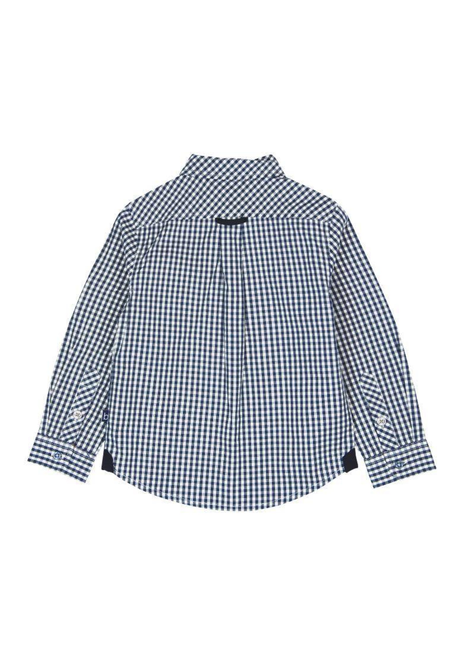 Boboli Poplin shirt for boy checks-2