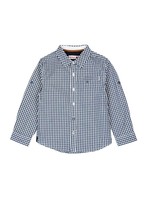 Boboli Poplin shirt for boy checks-2