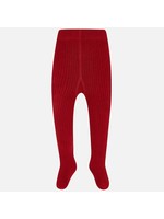 Mayoral Mayoral Ribbing tights Red