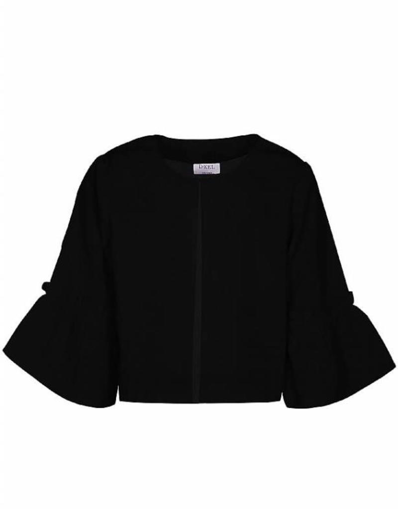 D Xel blazer zwart met wijde mouw D Xel blazer zwart met wijde mouw