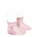 Condor Condor Sokjes roze met pompoentjes