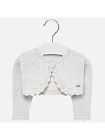 Mayoral Mayoral Basic knitted cardigan Silver/Lur - 00306