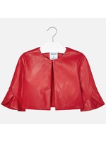 Mayoral Mayoral Leatherette jacket Red - 06405