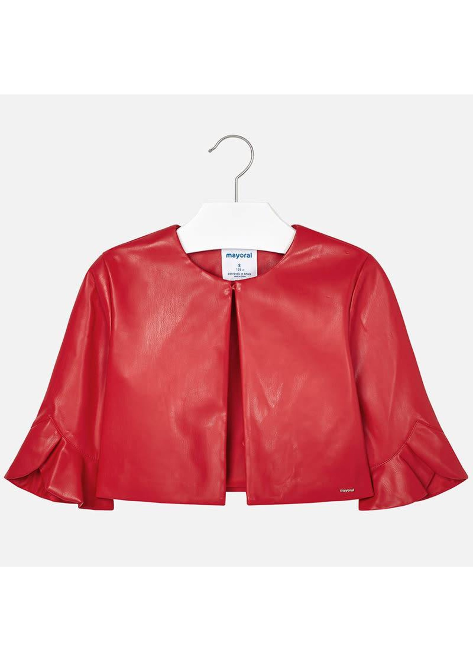 Mayoral Mayoral Leatherette jacket Red - 06405