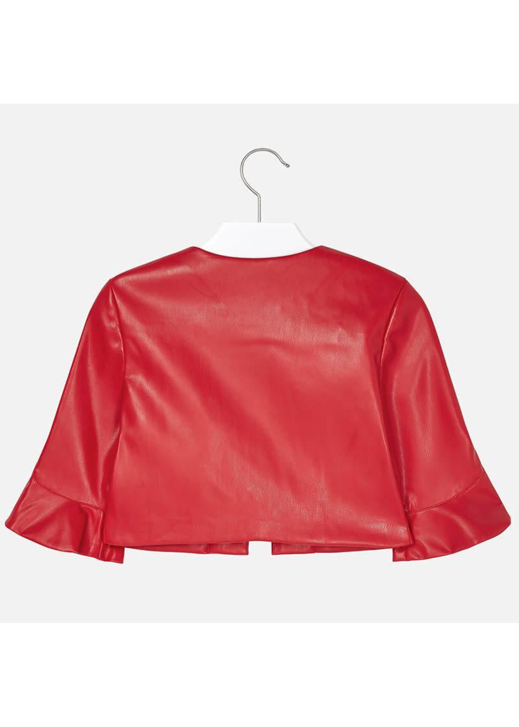 Mayoral Mayoral Leatherette jacket Red - 06405