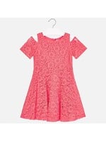 Mayoral Mayoral Lace dress Coral - 06933