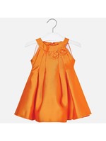 Mayoral Mayoral Taffeta dress Tangerine - 03928