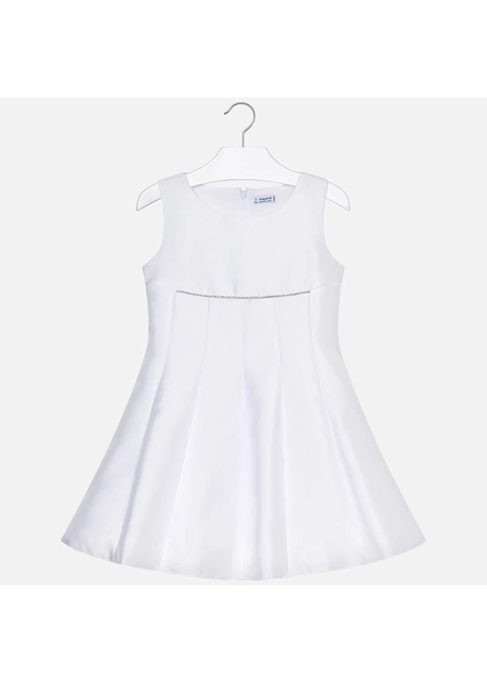 Mayoral Mayoral Taffeta dress White - 06926